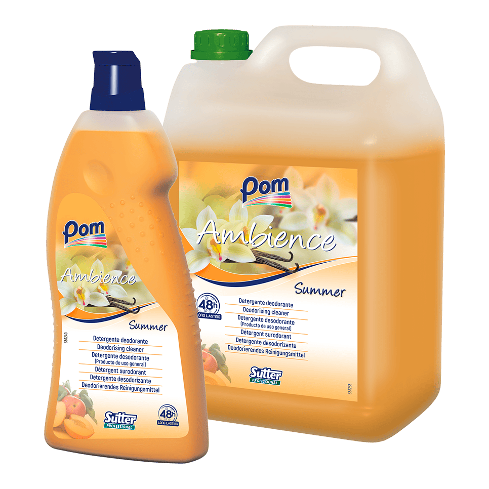 Sutter Professional AMBIENCE SUMMER Deodorising Detergent - 1Ltr