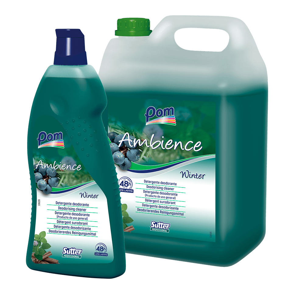 Sutter Professional AMBIENCE WINTER Deodorising Detergent - 1Ltr