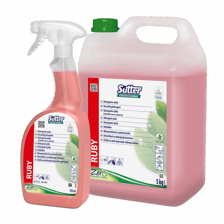 Sutter Professional RUBY Scented descaling natural detergent