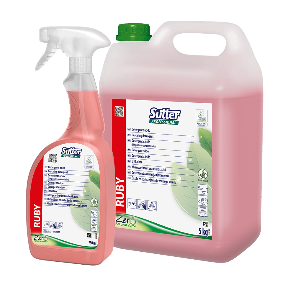 Sutter Professional RUBY Scented descaling natural detergent