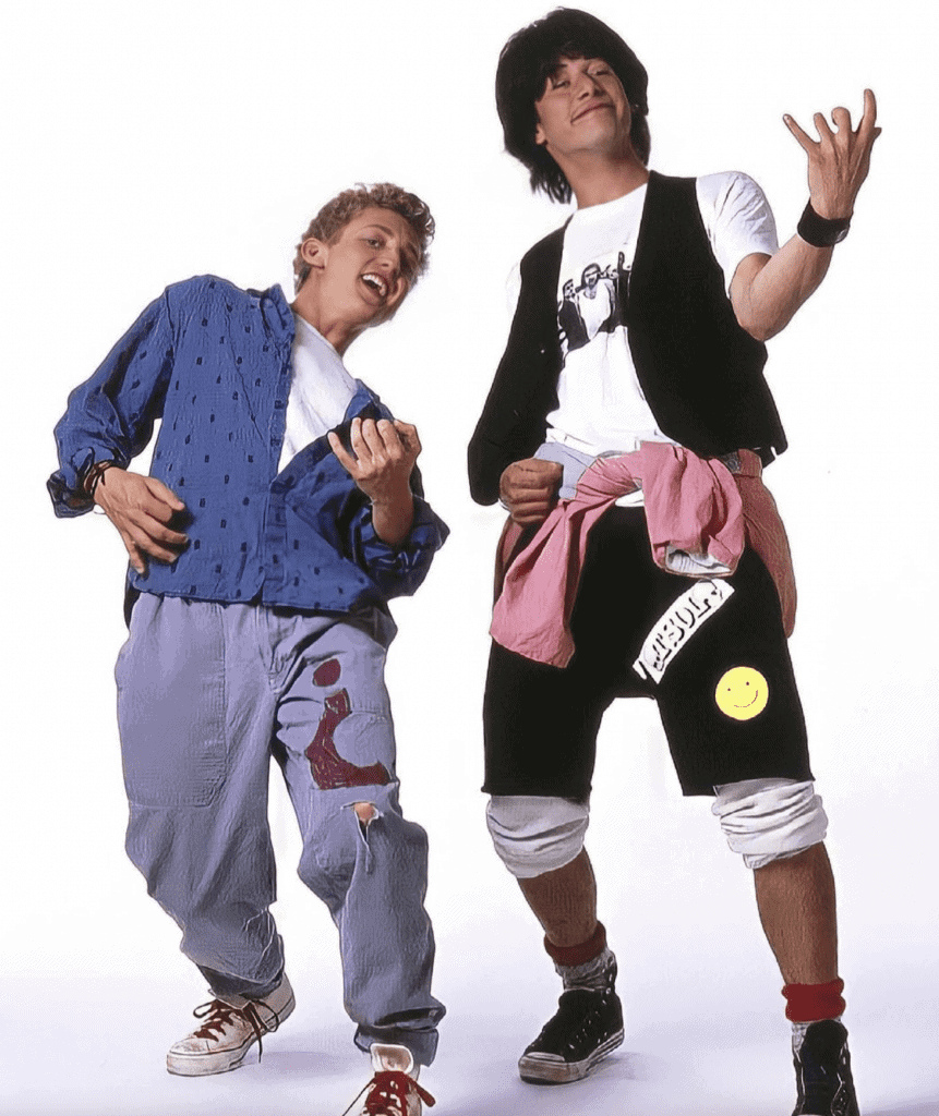 keanu reeves in bill and ted