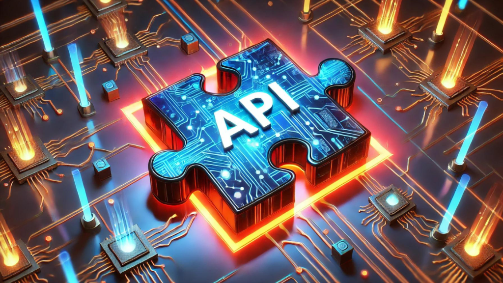 image infographic showing the importance of APIs in modern web development