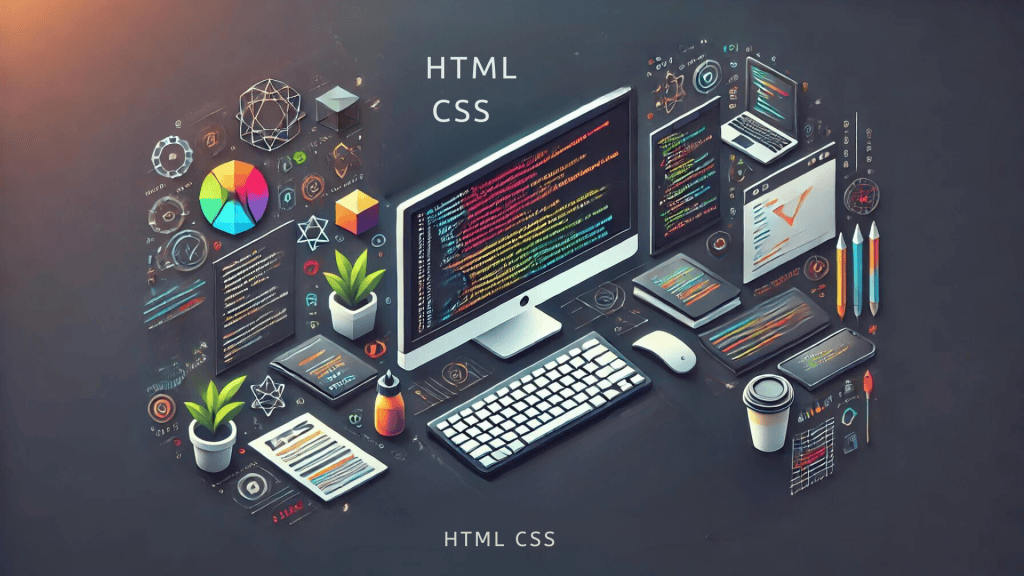 image depicting a web page with highlighted sections for meta tags and descriptions, showing where they appear in the HTML code