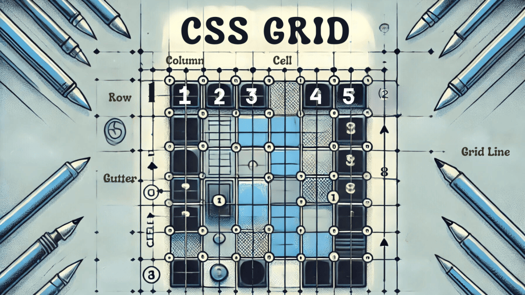 image simple grid layout with defined columns and rows