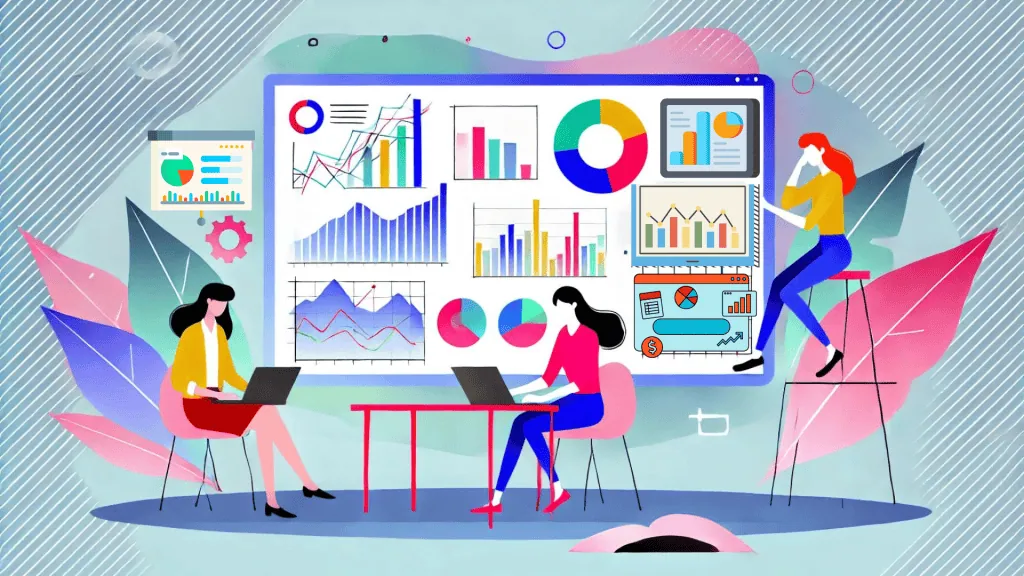 image chart or graph showing customer loyalty metrics over time, with data on repeat purchases and customer retention.