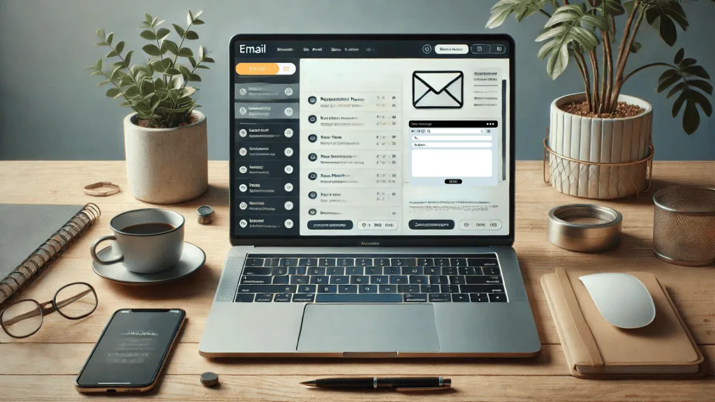 image visual of personalized email templates with dynamic fields like names and product suggestions.