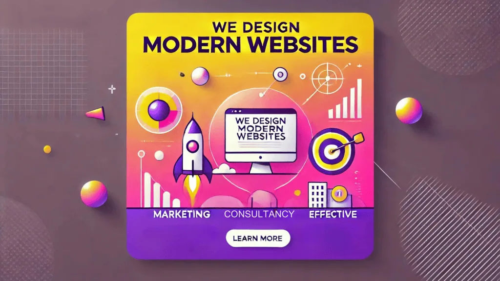 image website with consistent design elements