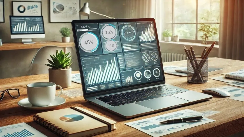 image illustration of an automated SEM campaign dashboard, showcasing various automation tools in action, placed near the end of this section to depict the ease of automation in SEM