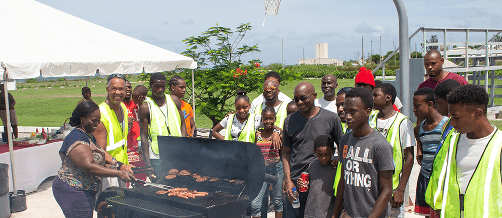 AUA Hosts Football Camp with non-profit