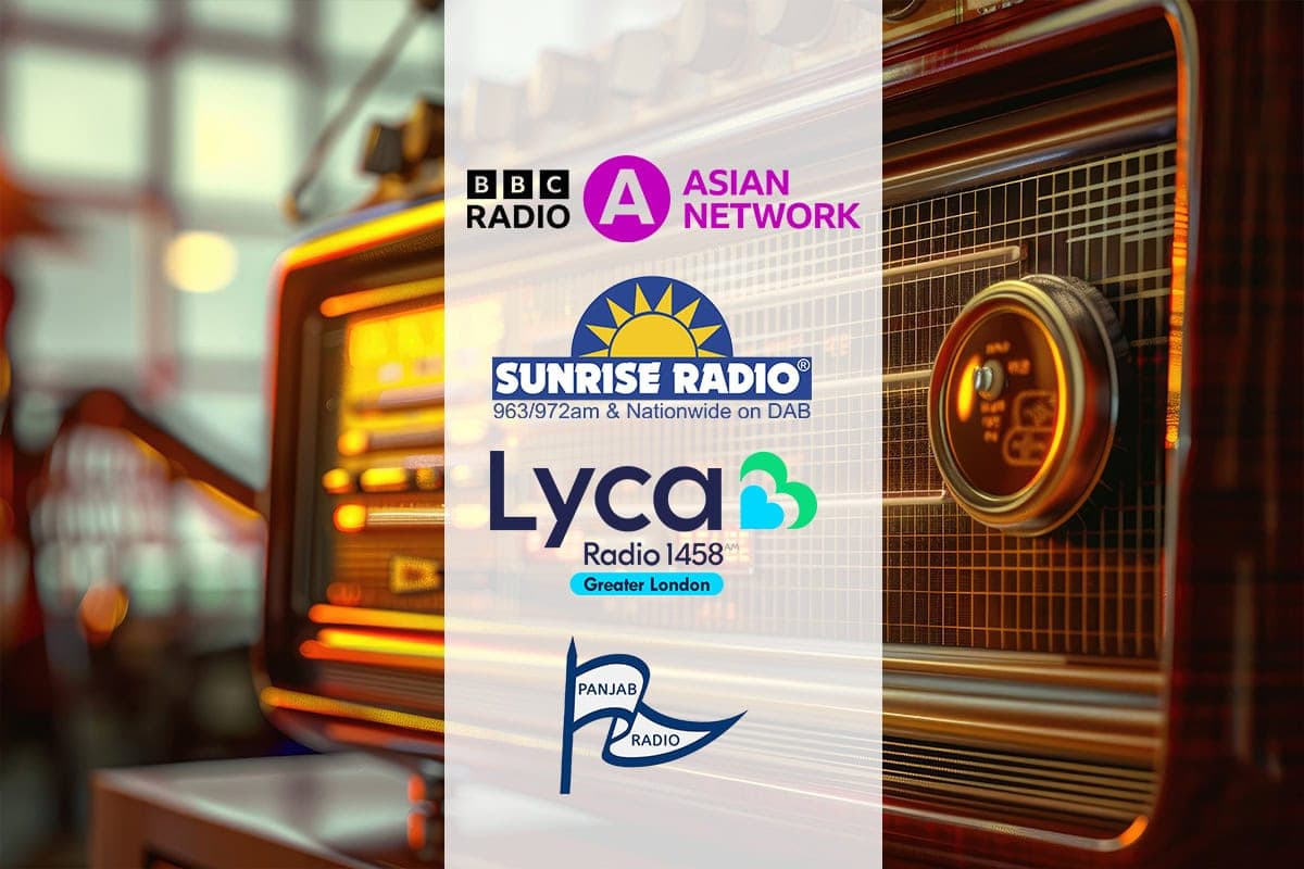 RAJAR: BBC Asian Network loses nearly 40k; Panjab Radio adds 20k