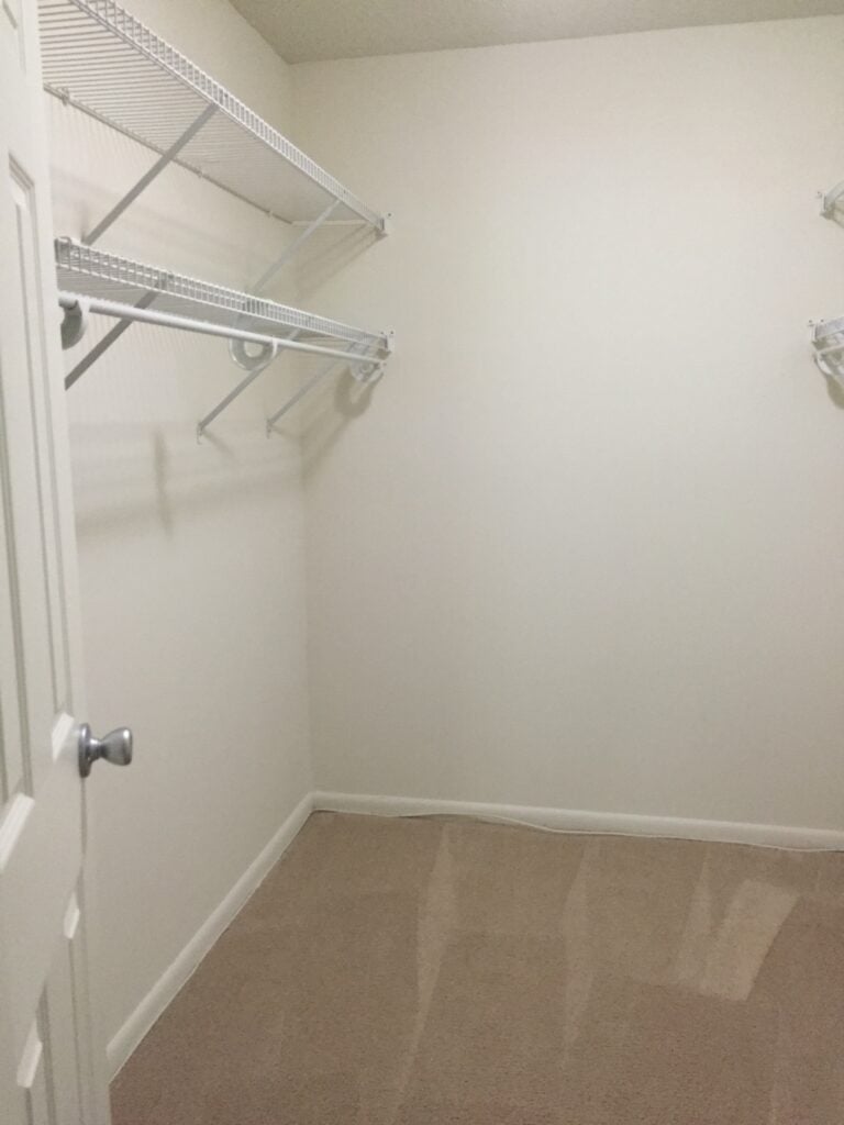 Heritage Village Spacious Closet