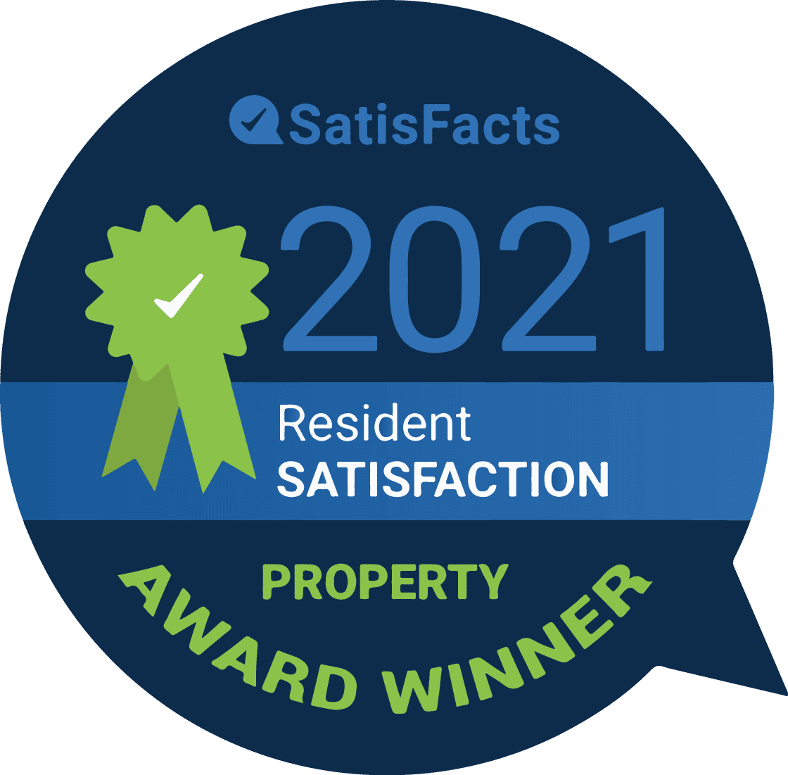 2021 Resident Satisfactory Badge