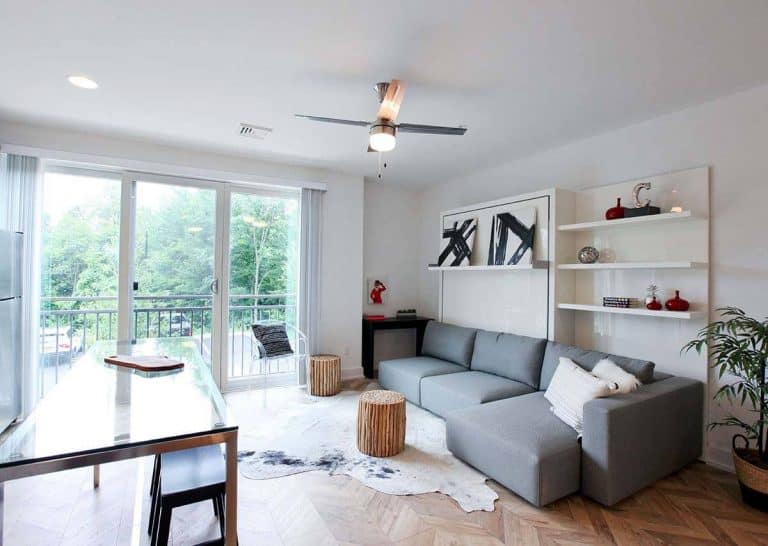Studios with optional built in murphy beds