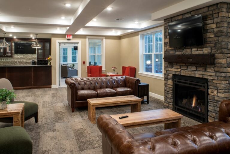 photo of onsite community room