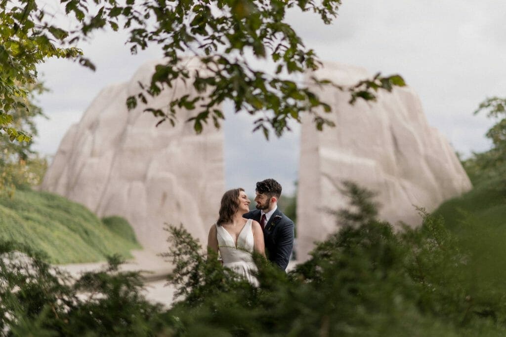 Martin Luther King Jr Memorial Wedding Photos