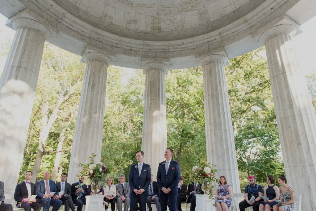A DC War Memorial Wedding