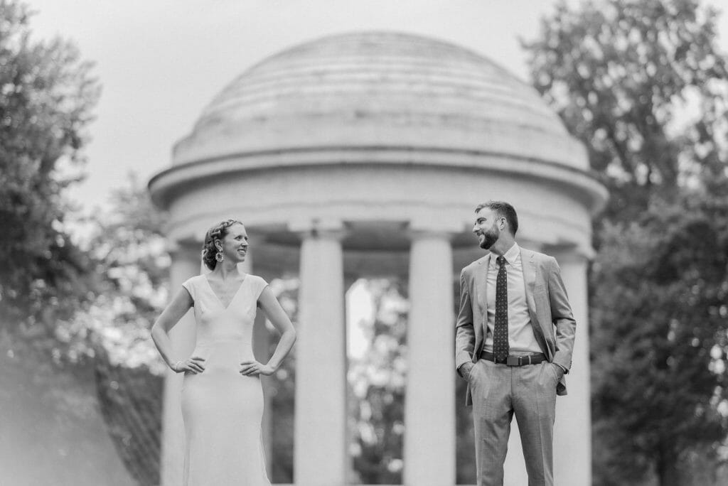 A DC War Memorial Wedding