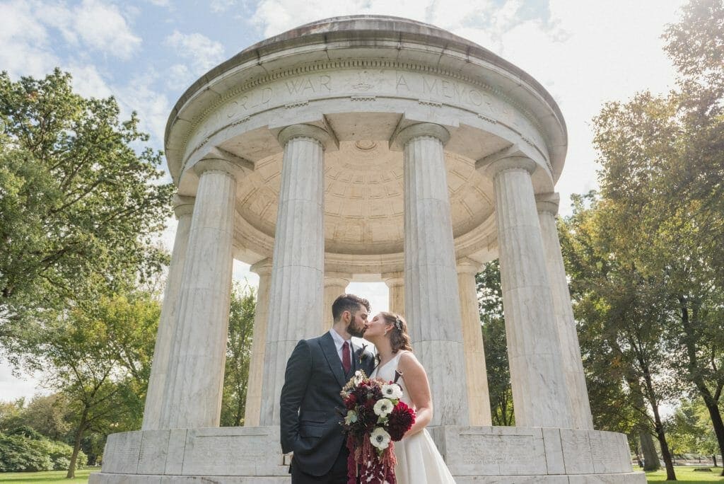 A DC War Memorial Wedding