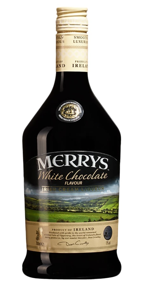 Merrys White Chocolate Irish Cream Liqueur