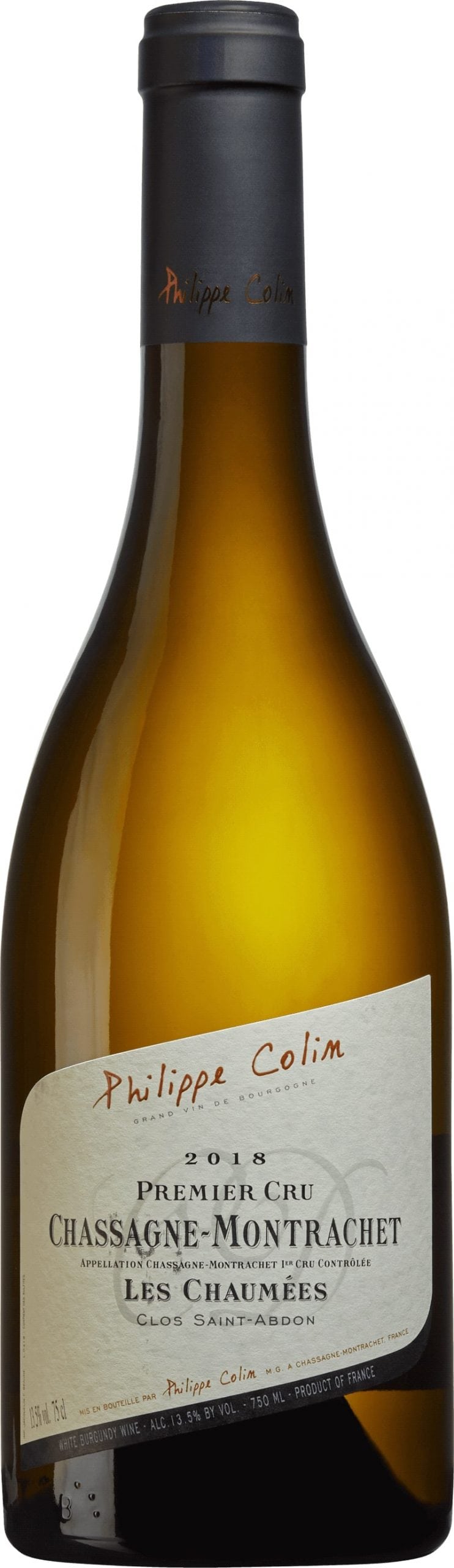 Chassagne-Montrachet, 1er Cru, Les Chaumées, Clos Saint-Abdon