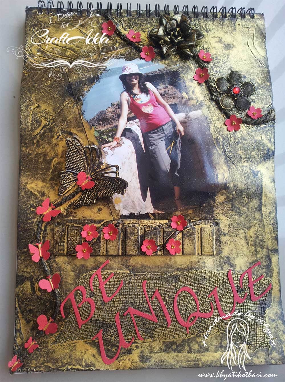 Mixed Media Art Jounral & Tutorial 1