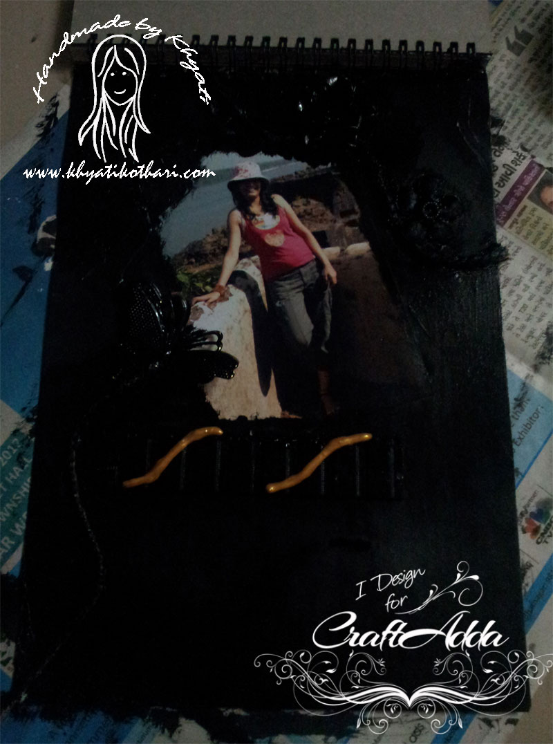 Mixed Media Art Jounral & Tutorial 10