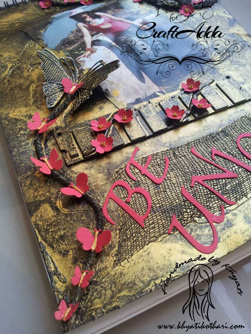 Mixed Media Art Jounral & Tutorial 4