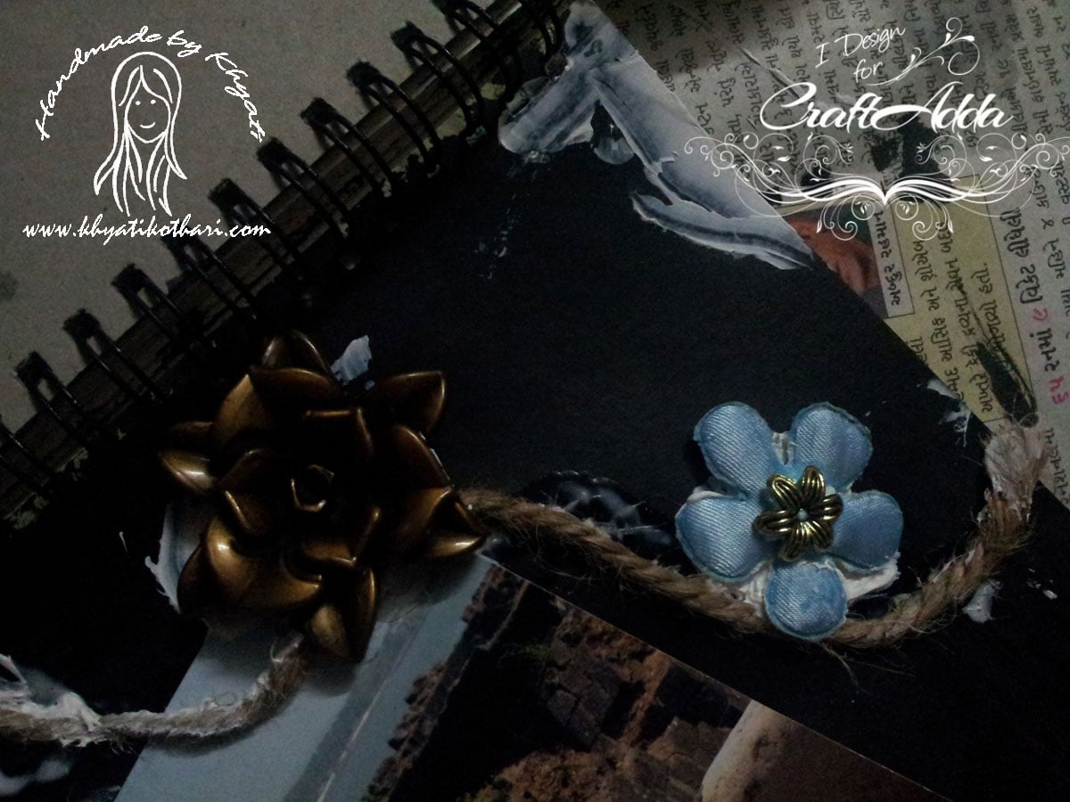 Mixed Media Art Jounral & Tutorial 9