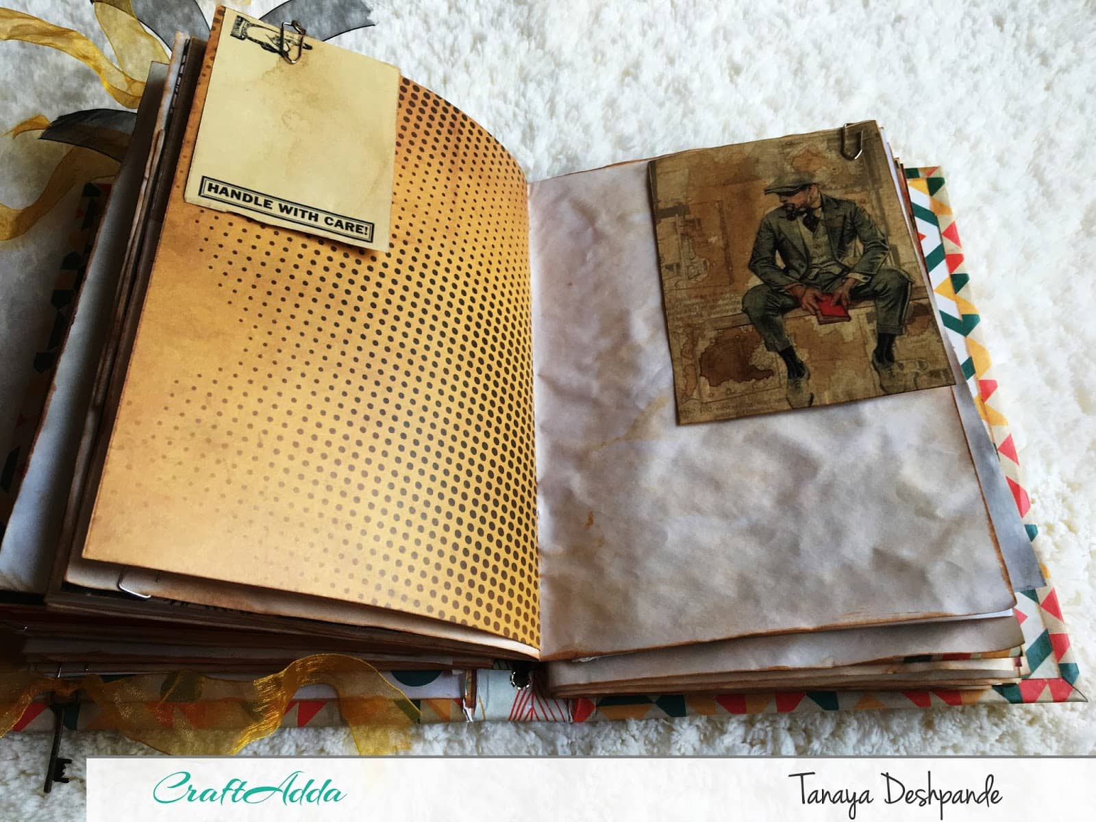'Autumn Harvest' Junk Journal by Tanaya 5