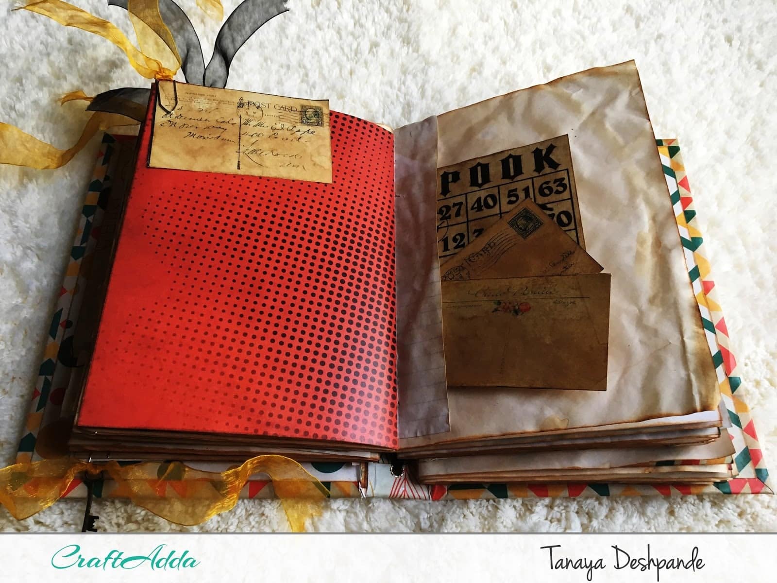 'Autumn Harvest' Junk Journal by Tanaya 6