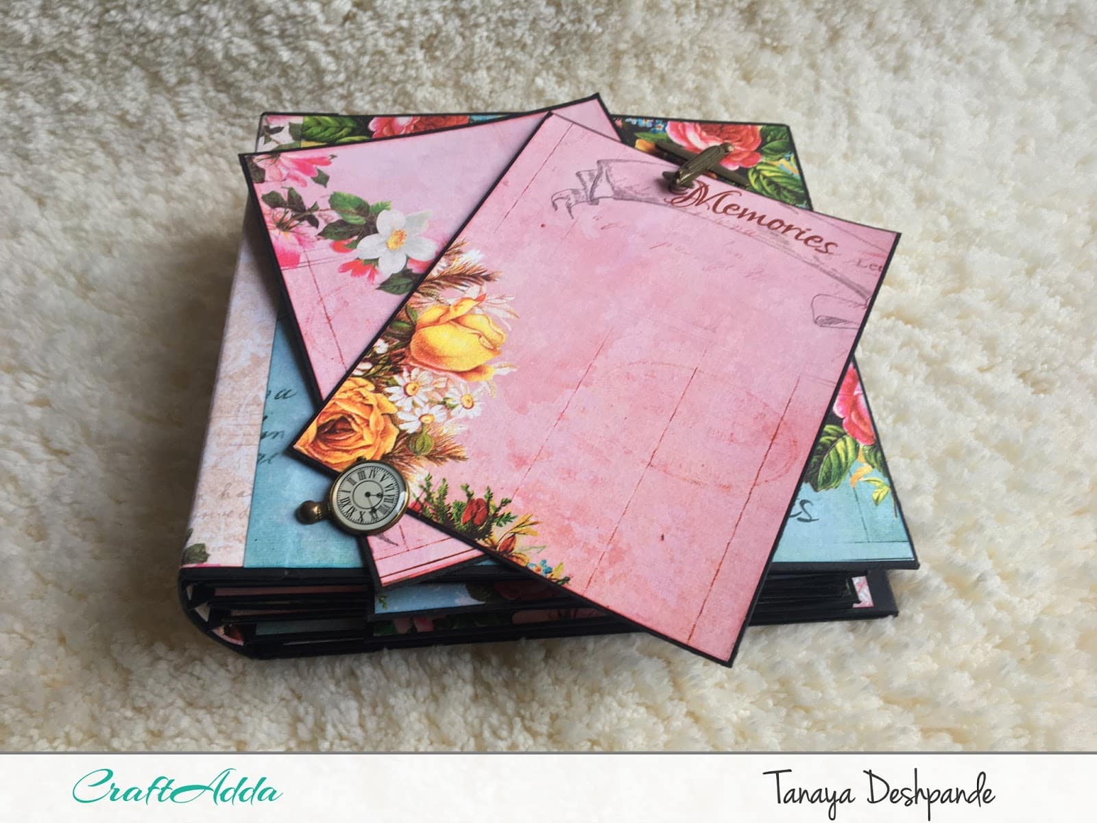 Timeless Treasures mini album by Craftowlz 2