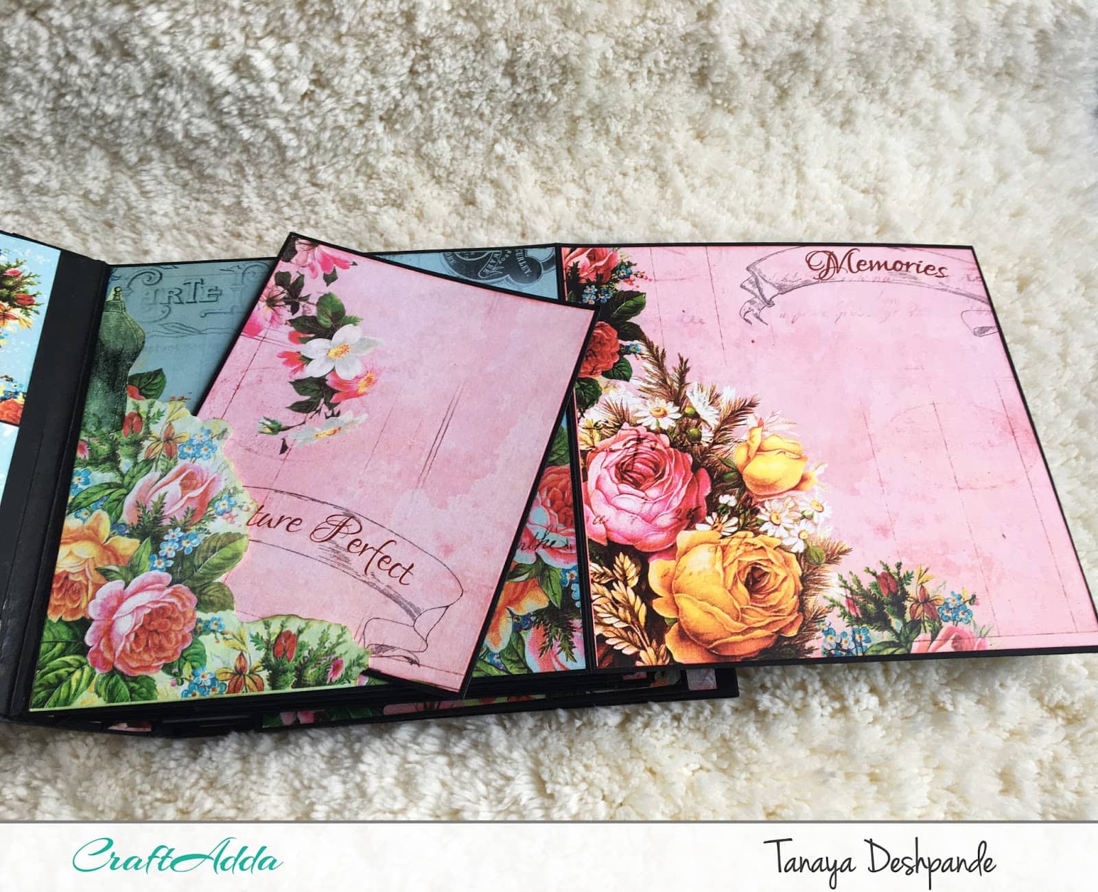 Timeless Treasures mini album by Craftowlz 6