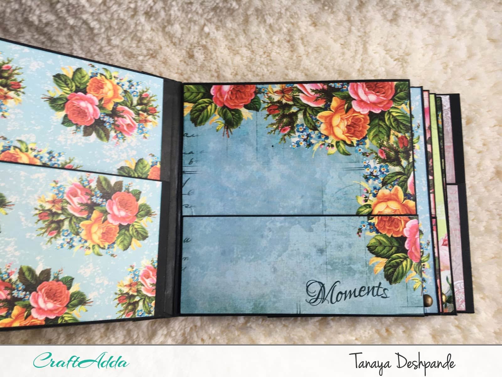 Timeless Treasures mini album by Craftowlz 8