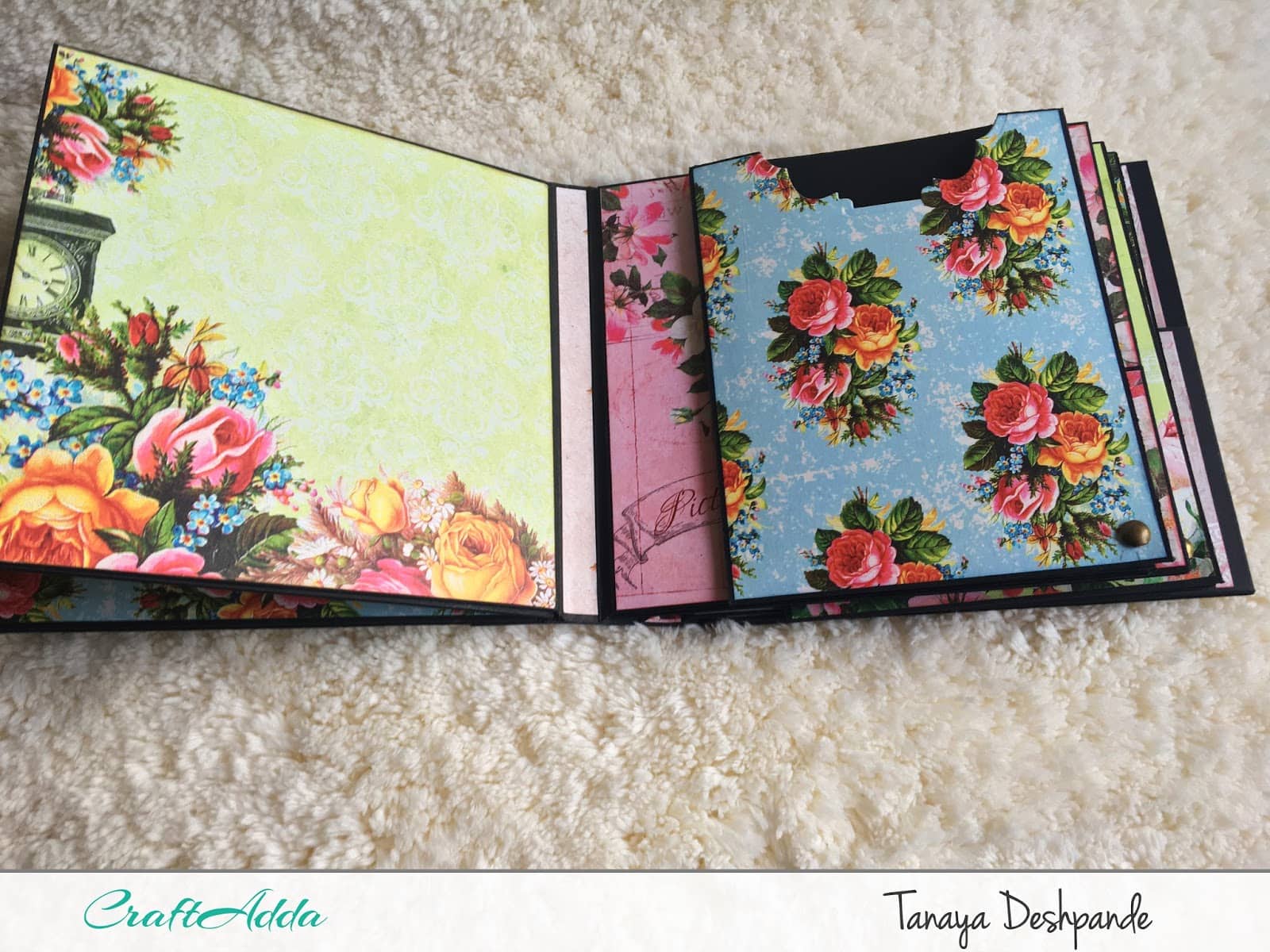 Timeless Treasures mini album by Craftowlz 9