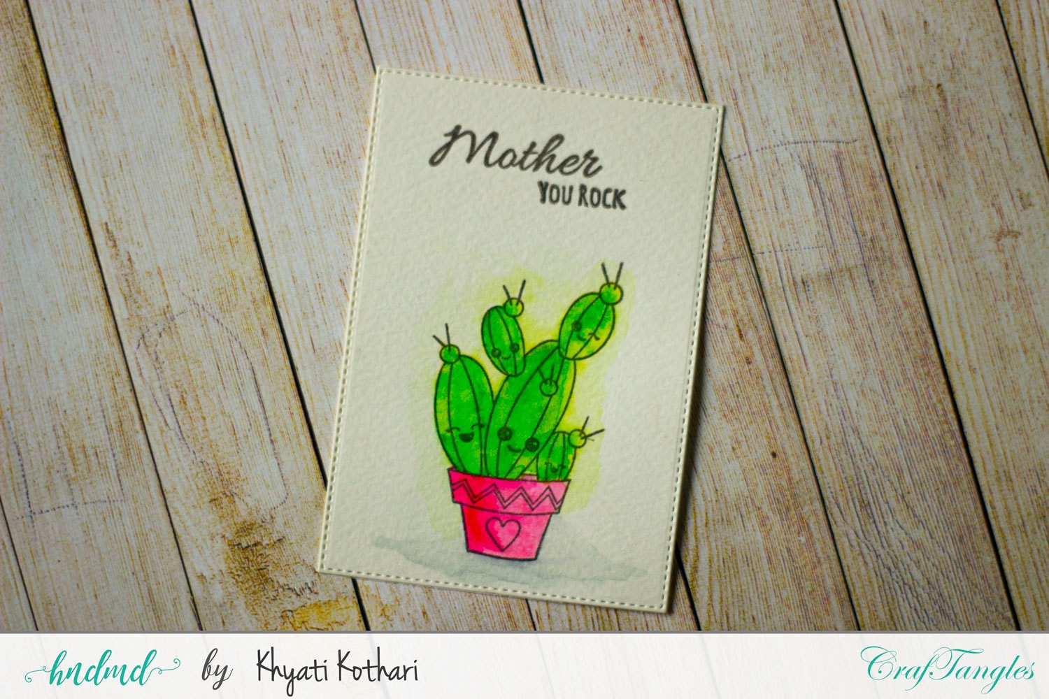 Mothers day Inspiration using CrafTangles Products 5