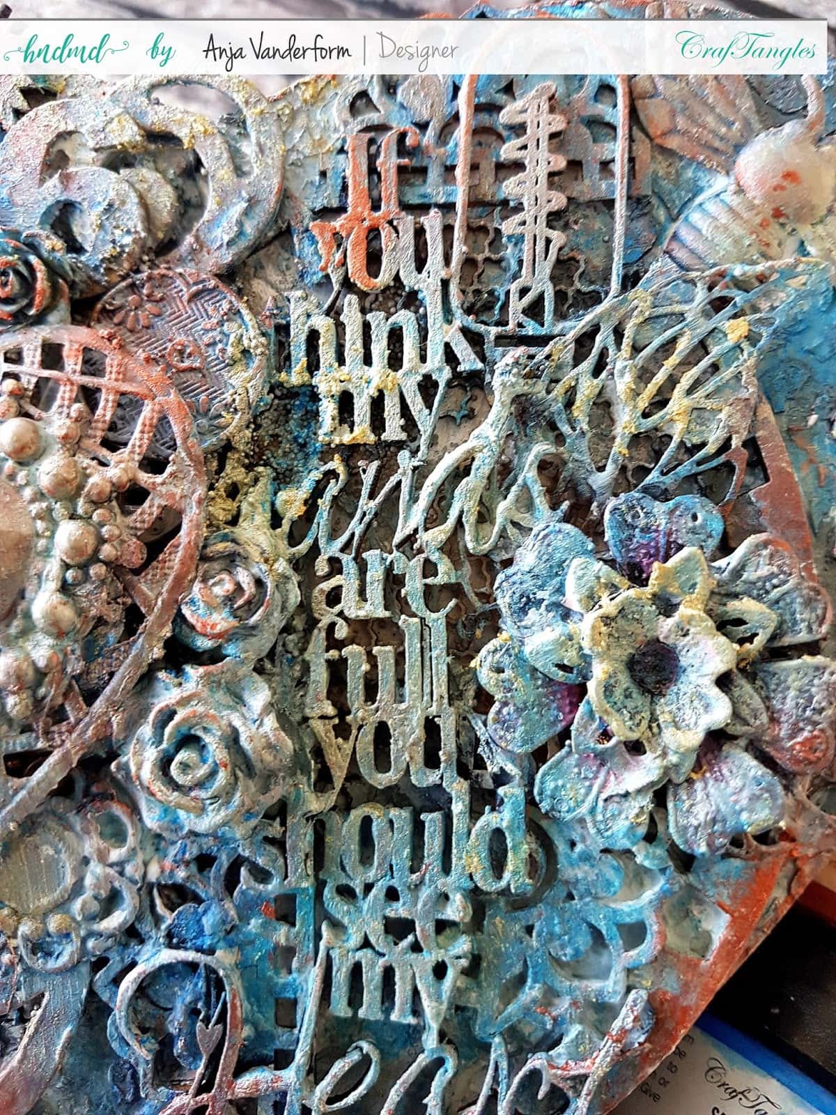 Heart Shaped Box With Craftangles Art Waxes. 3