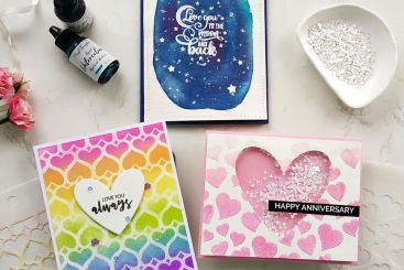 From the heart to the moon - Video tutorial by DT Ishani 3