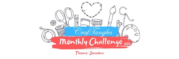 CrafTangles Monthly Craft Challenge – August 2020 1 August monthly craft challenge
