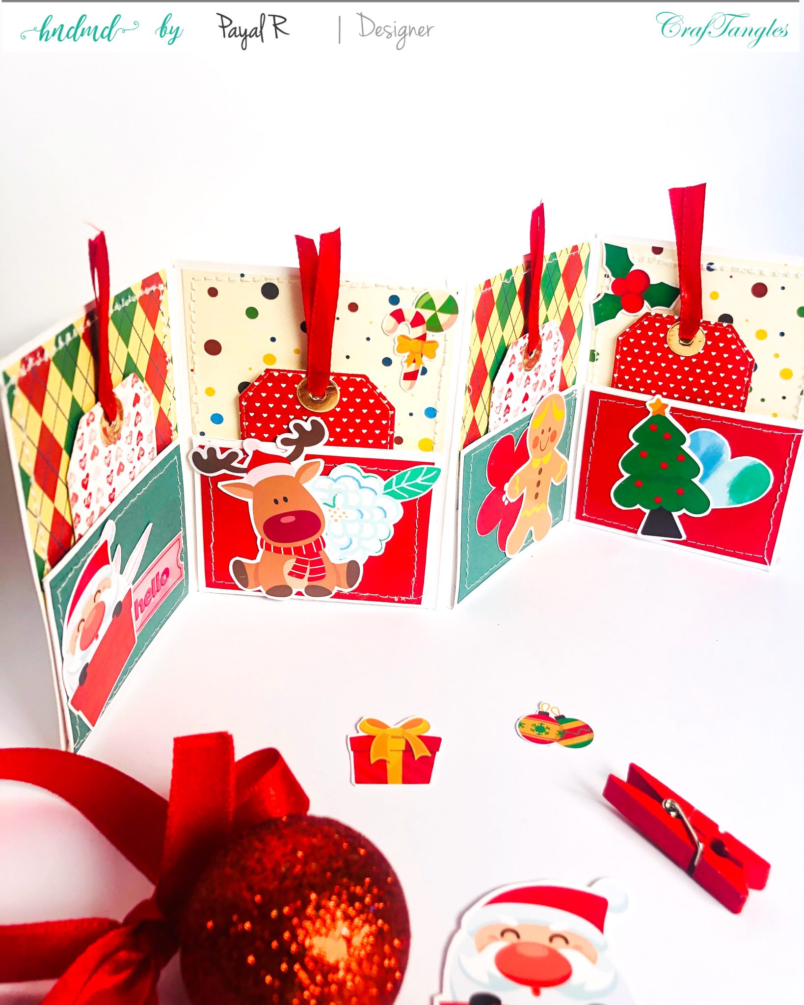Cute Christmas Mini Pocket Card 7 Cute Christmas Mini Pocket Card 5