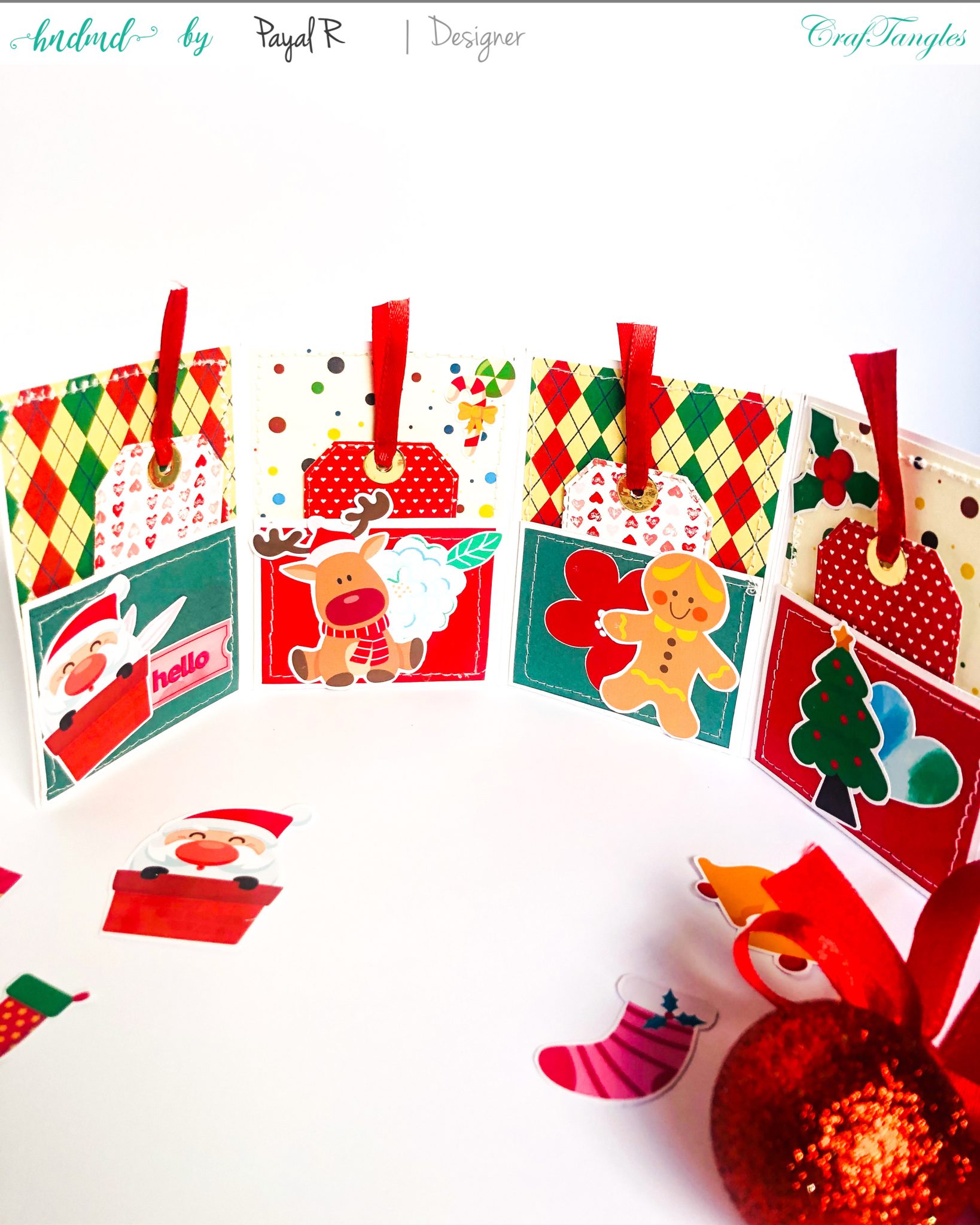 Cute Christmas Mini Pocket Card 8 Cute Christmas Mini Pocket Card 6