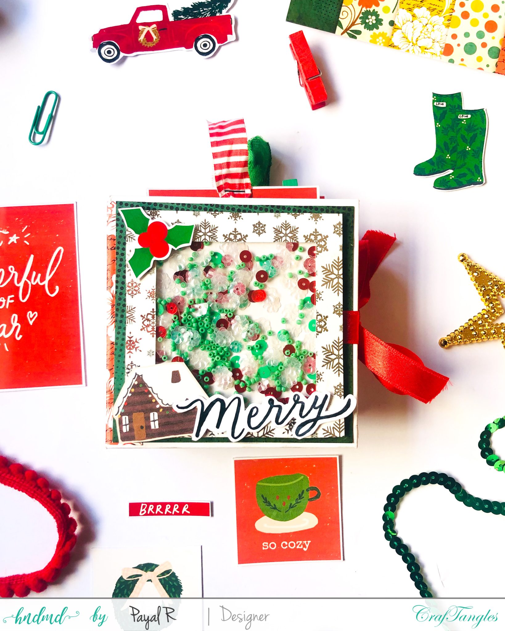 Mini Album Tutorial - Christmas Edition 2 album