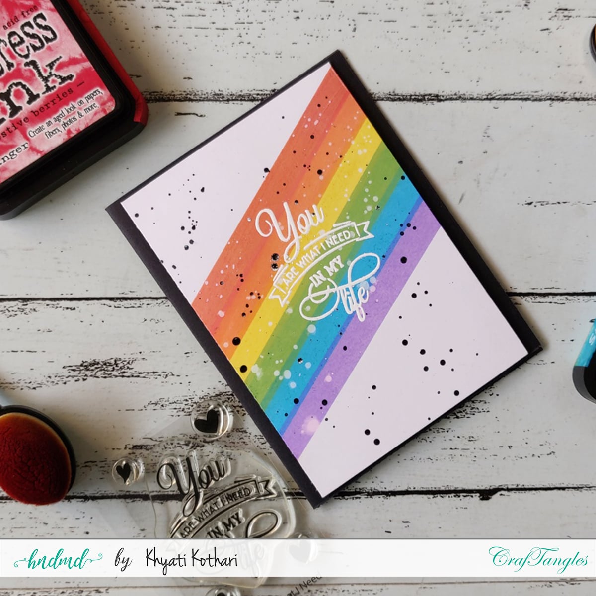 Colourful Valentine's Day card 11