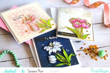 Cardmaking Ideas - Floral cards 1