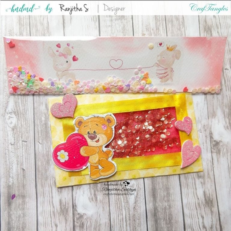 Beautiful Shaker Bookmark and envelope in a different style 6 Beautiful Shaker Bookmark and envelope in a different style 3