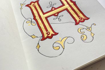 Gorgeous Decorative Alphabet Art