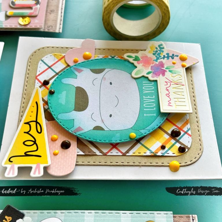 Beautiful 2 Tags and Cards Using Love Notes Element Sheets 4 tags and cards