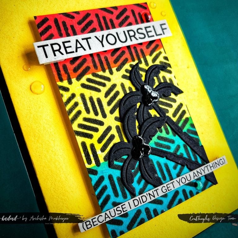 5 Stunning Cards With Bold Stencil Techniques 3 stencil technique