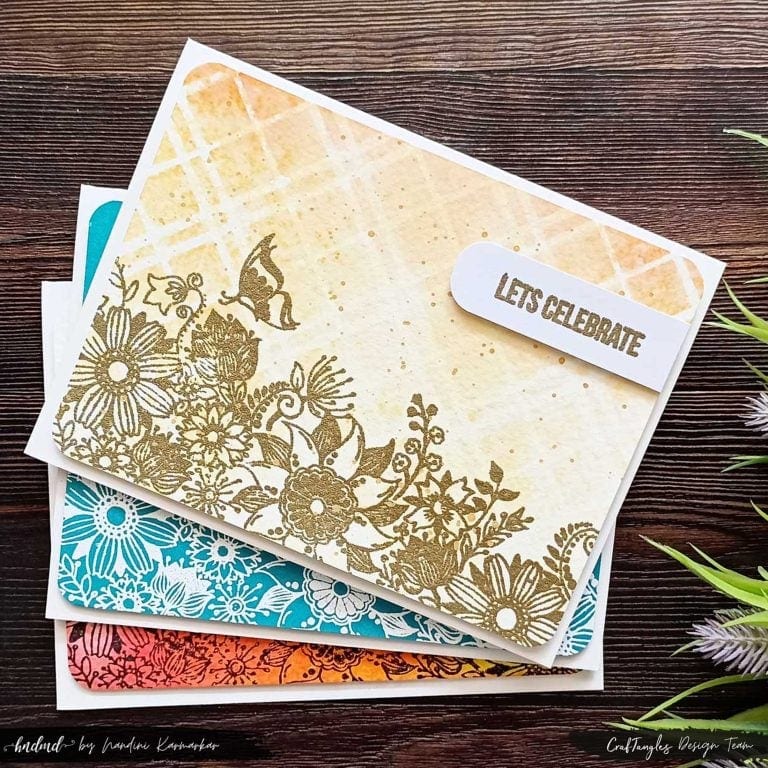 3 Ways to make Floral handmade cards 3 3 Ways to make Floral handmade cards 2