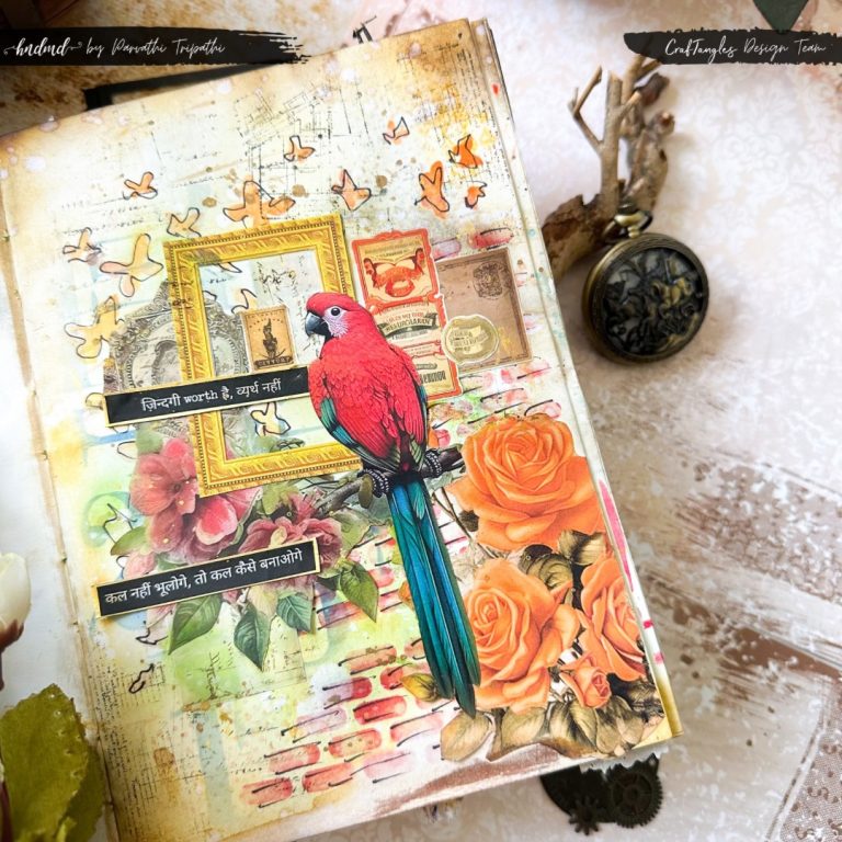 Preacher Parrot : A Mixed Media Art Journal 6