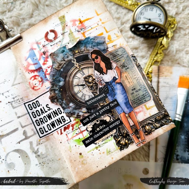 Gratitude and Blessings - An Art Journal page 1